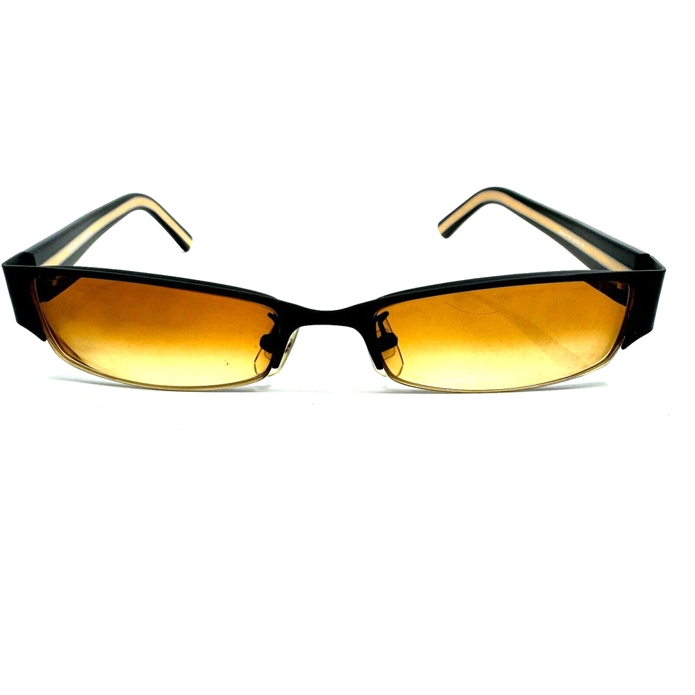 Oops Sunglasses Frames Rectangular Black‎ orange oops-1158 54-18 H10125